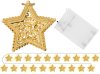 Christmas tree lights Garland LED Gold Stars