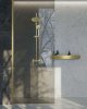 Bathroom Shelf Sf02 60Cm Brushed Gold