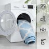 PLUSH CARPET CLOVER BLUE 1.20*1.70