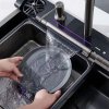 Multifunctional Steel Sink Rea Alonzo 10W1 Black