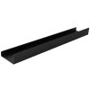 Bathroom Shelf Sf02 60Cm Black Matt