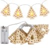 Christmas tree lights Garland LED wooden christams tree CD009
