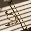 Bathroom hanger Brush Gold 332870