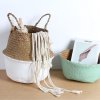 Natural boho-style basket YT21B-35