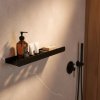 Bathroom Shelf Sf01 45Cm Black Matt