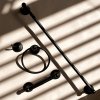 Bathroom hanger Black 332867A