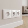 Toolight Triple Socket Frame Oste Jnh015-3f White