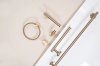TOILET PAPER HOLDER REA 6611 MODERN BRUSH GOLD