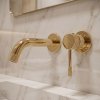 Wall Mounted Basin Faucet Rea Venti Gold
