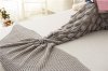 Blanket Mermaid Tail Grey