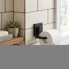 Toilet paper holder REA without drilling Black 381698