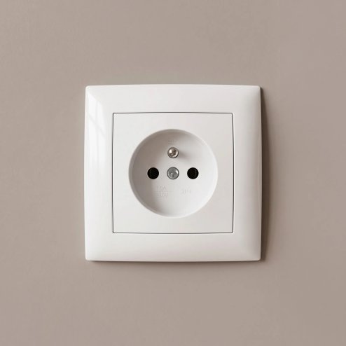 Toolight Single Socket Frame Oste Jnh013-1f White