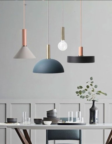 Pendant Lamp TOOLIGHT APP110 OSTI A Metal Pink E27 1-light point
