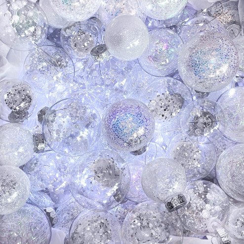 Christmas tree decoration pink 24pcs sysd1688-088