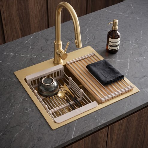 Kitchen sink accessory set 3 pcs. REA Beige