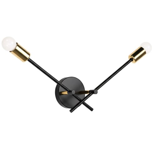 Wall Light Toolight APP1119-2W E27 black