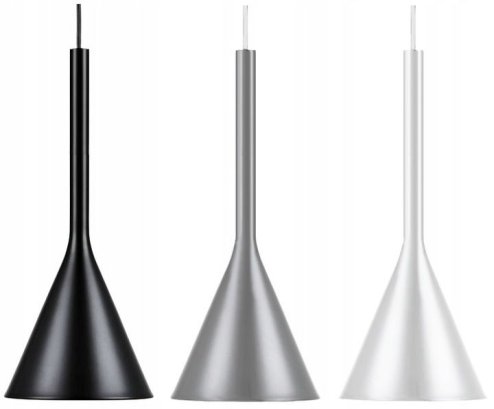Pendant Lamp TOOLIGHT APP052 Metal Grey E27 1-light point