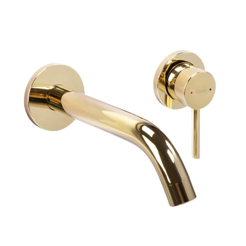 Wall Mounted Basin Faucet REA Owen Gold + BOX