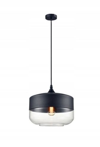 Pendant Lamp TOOLIGHT APP021-1CP ZENIT D Black 25x19,5 cm E27