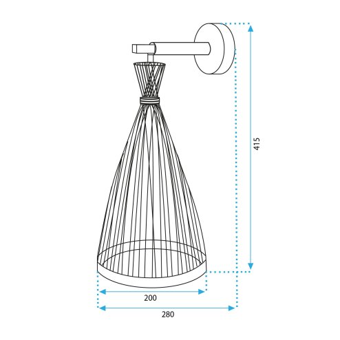 Wall lamp BOHO APP1340-1W