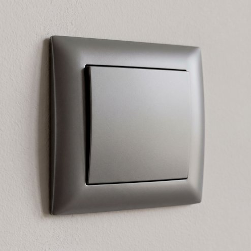Toolight Single Switch Oste Jnh006-w Grey