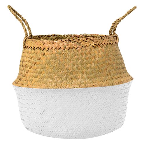 Natural boho-style basket YT21B-35