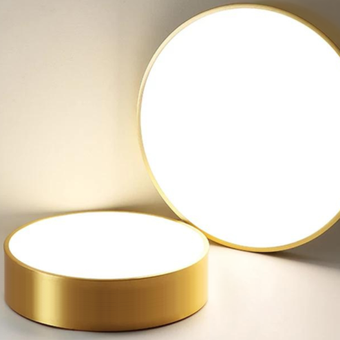 Ceiling Lamp Chandelier TOOLIGHT APP874-C Classic Gold 50cm Round 5-light points E27 50x8Cm