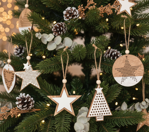Christmas decorations 311366 mix 8pcs