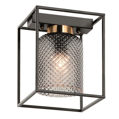 Chandelier Toolight APP1264-1C Metal / Glass E27