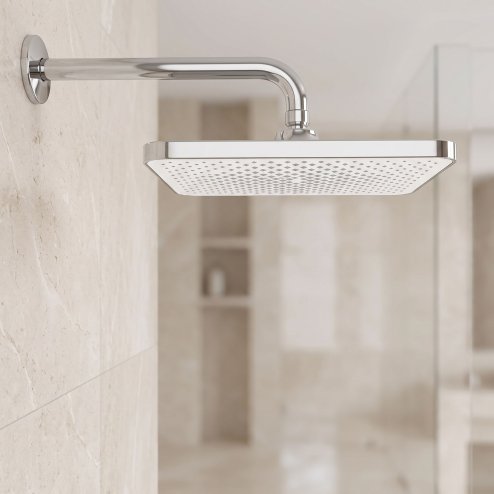 Rea Rectangular Shower Head Js-032 Chrome