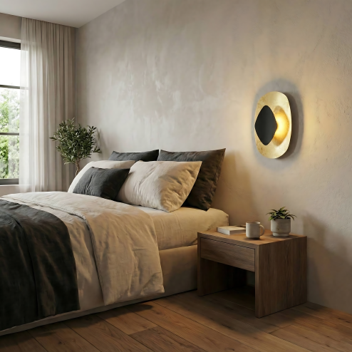 Wall LED Light Toolight APP1270 Gold / Black