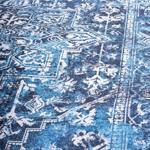 PLUSH DESIGN 3 1.80*2.60 BLUE