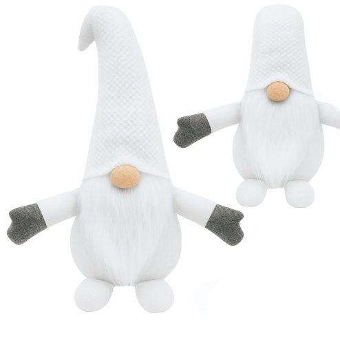 Christmas Gnome 35cm YX045 White
