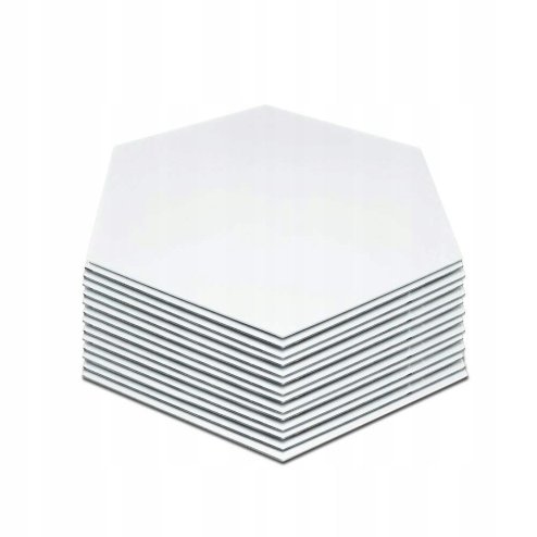 Set of 8 Hexagon mirrors
