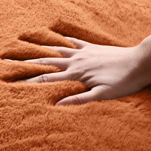 CARPET RABBIT BRICK-RED 1.40*2.00