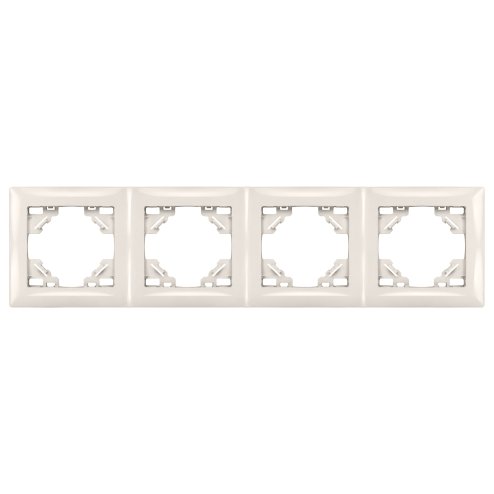 Toolight Quadruple Socket Frame Oste Jnh016-4f Beige