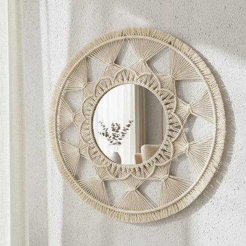 Boho Wall Mirror REA 322050 65cm