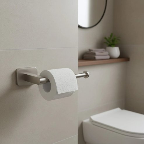 TOILET PAPER HOLDER REA 5909 NICO BRUSH NICKEL