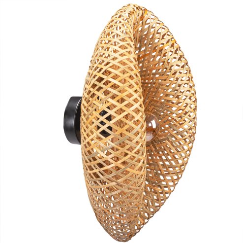 Wall Light Toolight APP1331-1W E27 brown