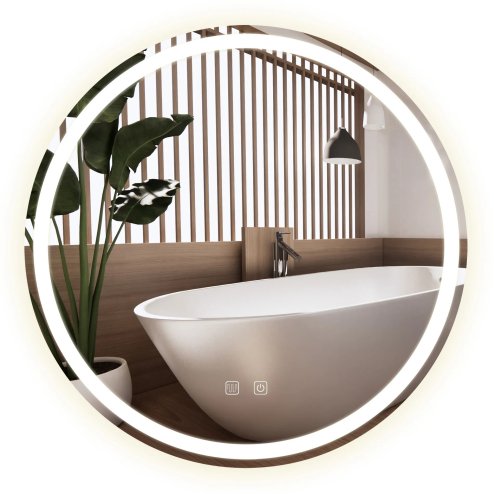 Bathroom LED Mirror REA BAS 90cm
