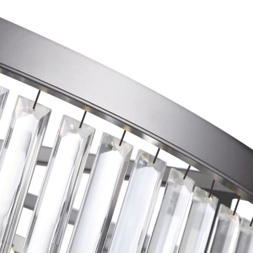 Ceiling Lamp Chandelier TOOLIGHT APP780-7C Cristal Round 7-light points E14 40x40x23,5Cm