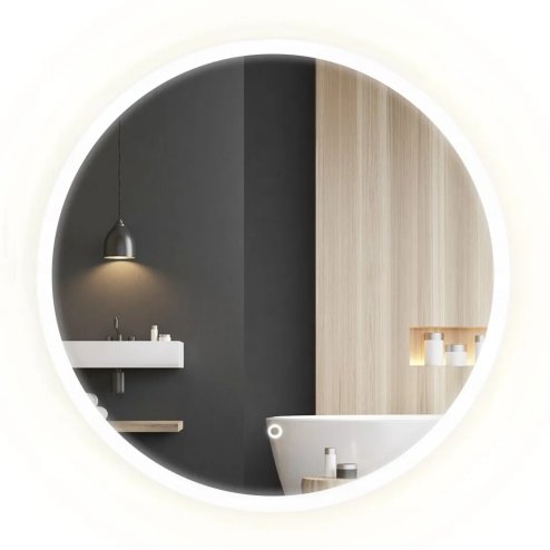 Bathroom LED Mirror REA FFJ 50cm