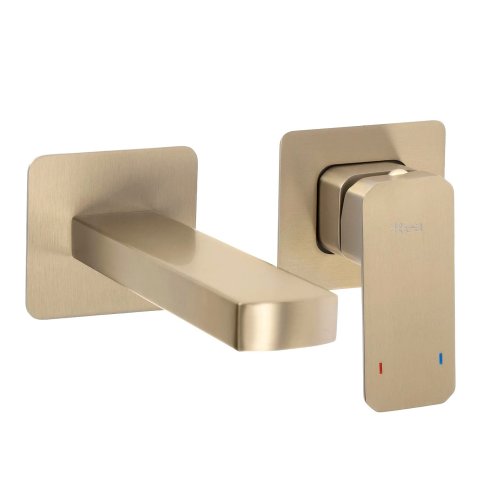 CONCEALED WASHBASIN TAP REA ARLO BRUSH GOLD
