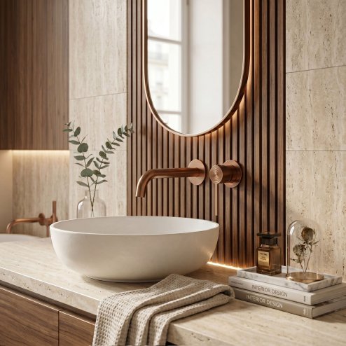 Washbasin Tap Rea Foster + Box Brush Copper