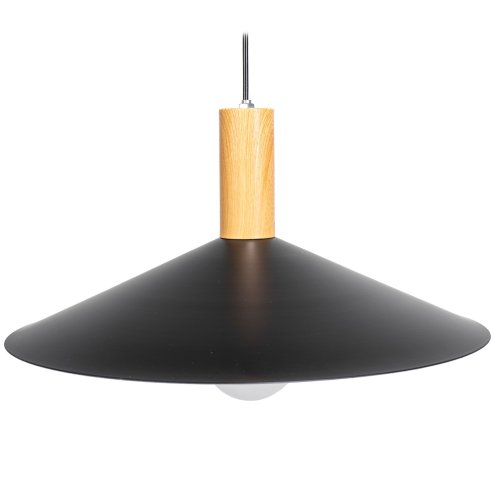 Pendant Lamp TOOLIGHT APP1084-1CP Black Brown E27 1-light point