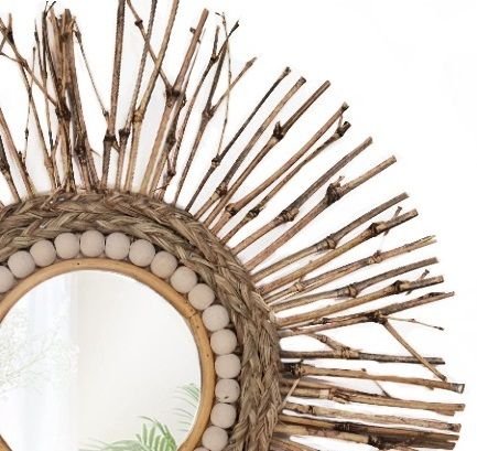Boho Wall Mirror REA 322091 45cm