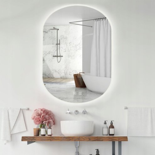 Mirror LED EGJ 60x80 cm
