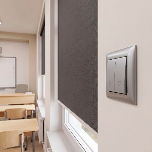 Toolight Venetian Blind Switch Oste Jnh009-w Grey