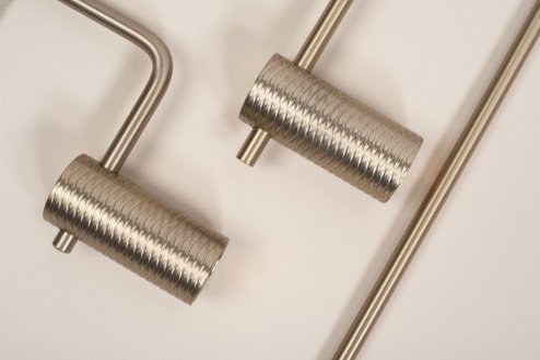 TOILET PAPER HOLDER REA 9711 PRISM BRUSH GOLD