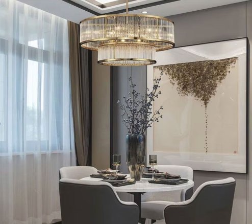 LAMP APP1562-8CP-2 GOLD